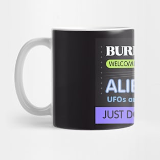 Burbank Welcomes Aliens Mug